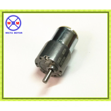 China manufacturer competitive price High precise Round brushes small dc geared motors 12v